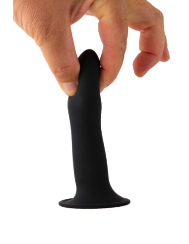 SOLID LOVE CONSOLADOR PREMIUM DE 5 PULGADAS NEGRO