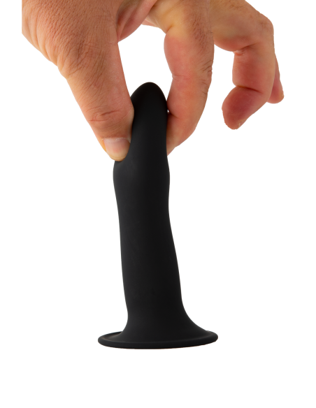 SOLID LOVE CONSOLADOR PREMIUM DE 5 PULGADAS NEGRO