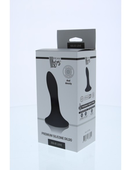 SOLID LOVE CONSOLADOR PREMIUM DE 5 PULGADAS NEGRO