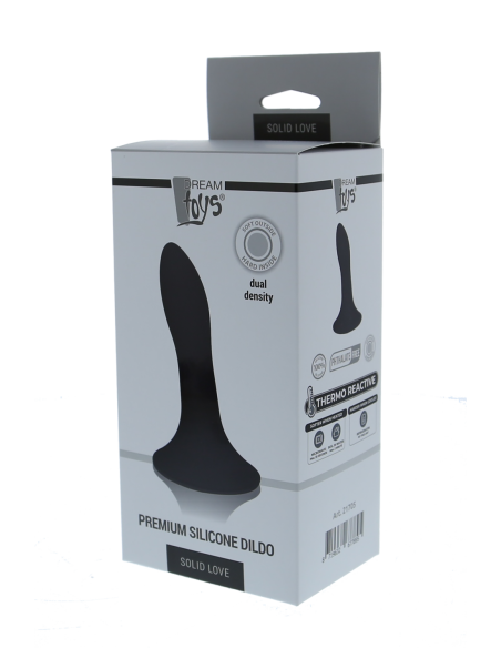 SOLID LOVE CONSOLADOR PREMIUM DE 5 PULGADAS NEGRO