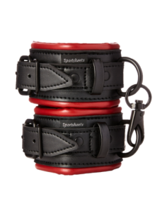 SPORTSHEETS PUÑOS AZAFRÁN NEGRO