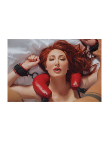 SPORTSHEETS PUÑOS AZAFRÁN NEGRO