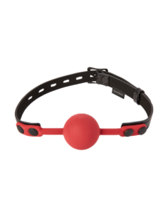 SPORTSHEETS SAFFRON BOLA MORDAZA ROJO