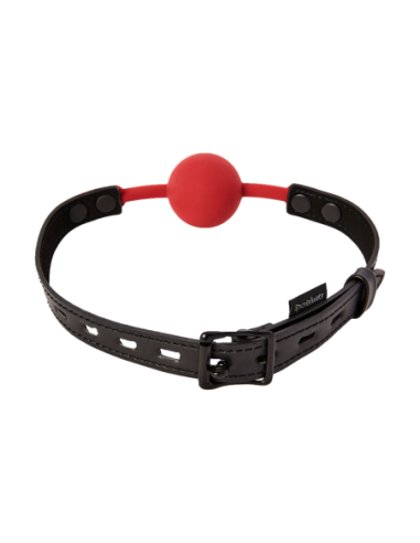 SPORTSHEETS SAFFRON BOLA MORDAZA ROJO