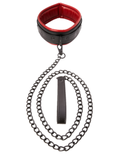 SPORTSHEETS SAFFRON CORREA Y CUELLO NEGRO