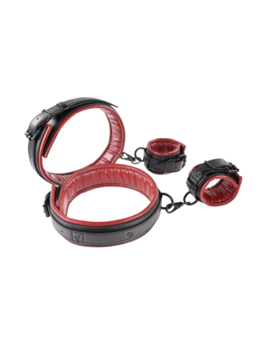 SPORTSHEETS SAFFRON CONJUNTO DE MUÑEQUERAS Y...