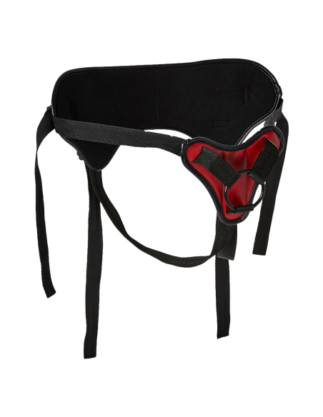 SPORTSHEETS SAFFRON CORREAS ROJO