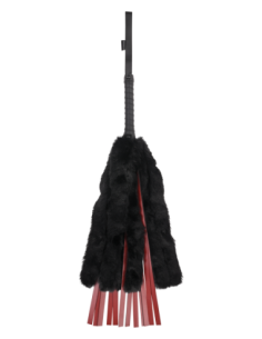 SPORTSHEETS FLOGGER DE PELO SINTÉTICO AZAFRÁN 2