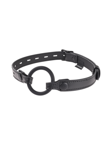 SPORTSHEETS SAFFRON MORDAZA INTERCAMBIABLE NEGRO