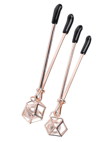 PINZAS PARA PEZONES DE PERLAS SEX AND MISCHIEF...