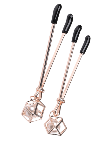 PINZAS PARA PEZONES DE PERLAS SEX AND MISCHIEF MOCOSO