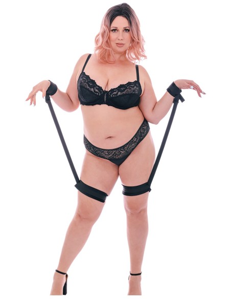 MUÑEQUERAS Y MUSLOS MOCOSO DE SEXO Y TRAVESÍA