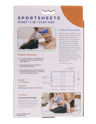 SPORTSHEETS PIVOT 3 EN 1 PLAY PAD