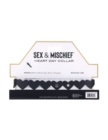 COLLAR DÍA DEL CORAZÓN DEL SEXO Y LAS TRAVESÍAS