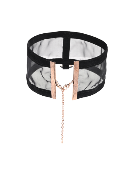 COLLAR DE DÍA TRANSPARENTE DE SEXO Y TRAVESÍA