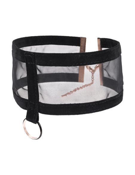 COLLAR DE DÍA TRANSPARENTE DE SEXO Y TRAVESÍA