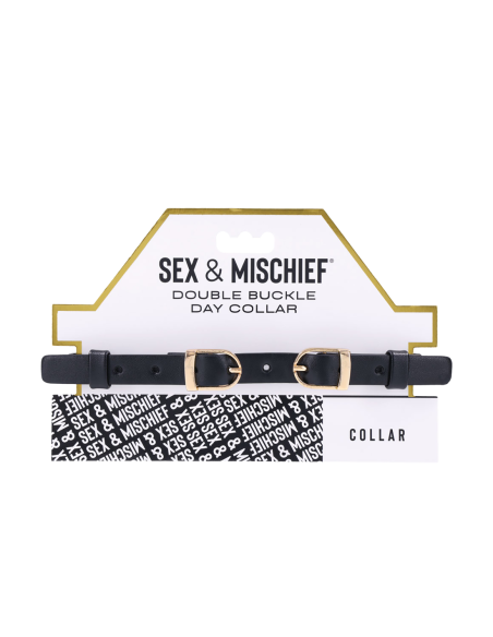 COLLAR DÍA DOBLE HEBILLA SEX AND MISCHIEF