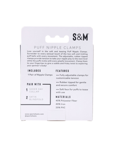 PINZAS PARA PEZONES PUFF SEX AND TRAVIES