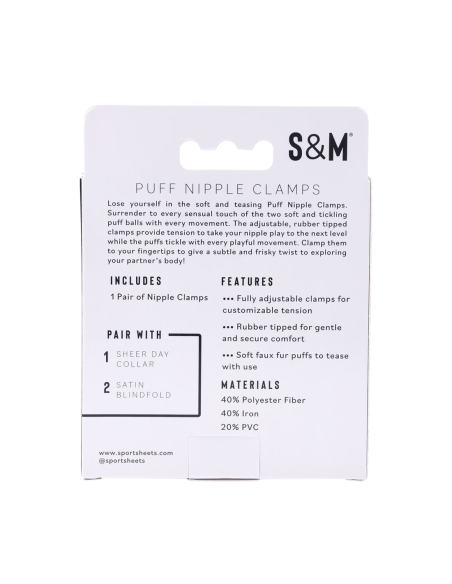 PINZAS PARA PEZONES PUFF SEX AND TRAVIES