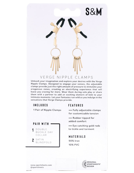 PINZAS PARA PEZONES VERGE DE SEXO Y TRAVESÍA