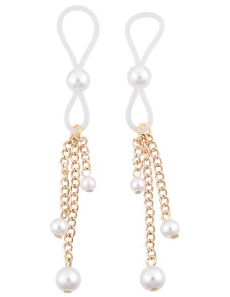 CORREAS PARA PEZONES DE PERLAS DE SEXO Y TRAVESÍA