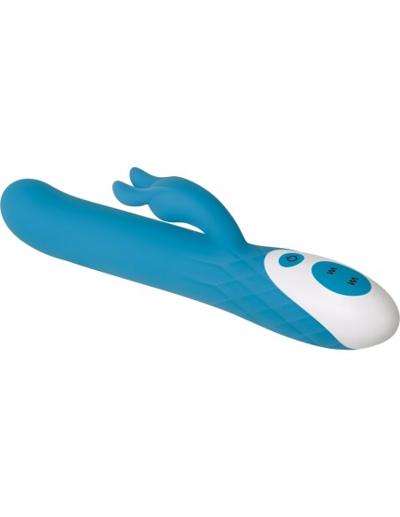 CONEJITO EVOLUCIONADO GRANDE SUAVE AZUL