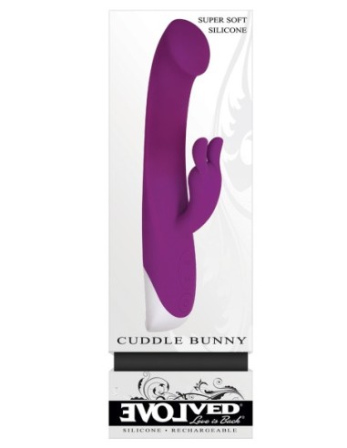 CONEJITO DE ABRAZOS EVOLUCIONADO MORADO