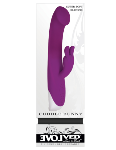 CONEJITO DE ABRAZOS EVOLUCIONADO MORADO