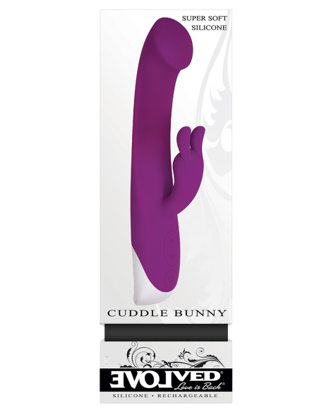 CONEJITO DE ABRAZOS EVOLUCIONADO MORADO