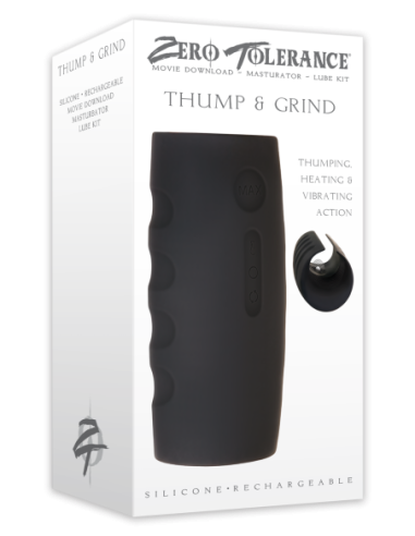 TOLERANCIA CERO THUMP & GRIND NEGRO