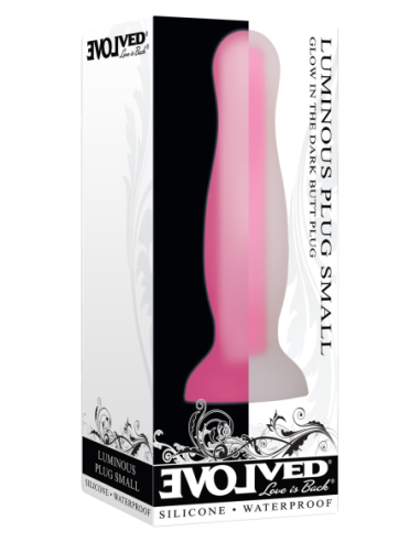 PLUG LUMINOSO EVOLUCIONADO PEQUEÑO ROSA