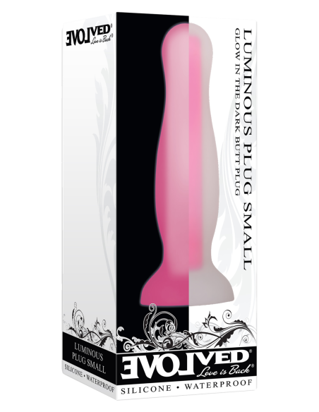 PLUG LUMINOSO EVOLUCIONADO PEQUEÑO ROSA