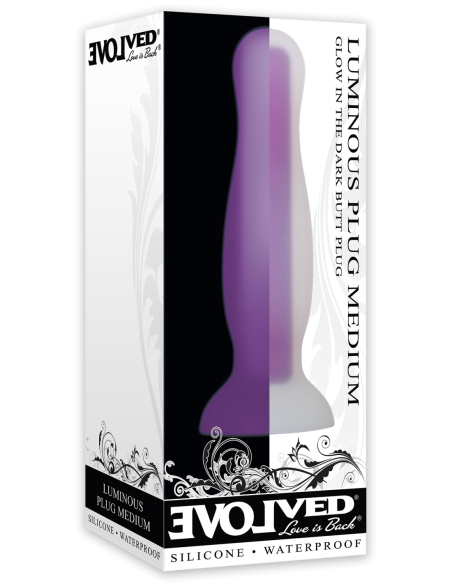 PLUG LUMINOSO EVOLUCIONADO MORADO MEDIANO