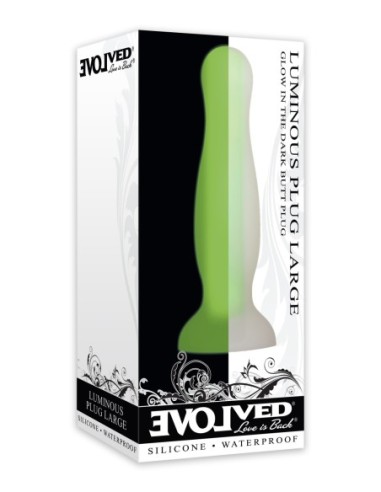 PLUG LUMINOSO EVOLUCIONADO GRANDE VERDE