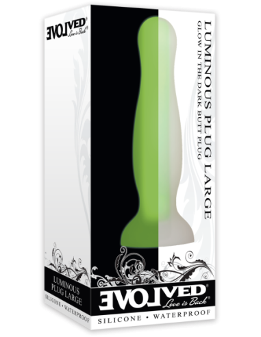 PLUG LUMINOSO EVOLUCIONADO GRANDE VERDE