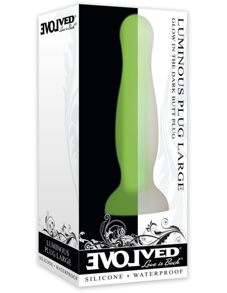 PLUG LUMINOSO EVOLUCIONADO GRANDE VERDE