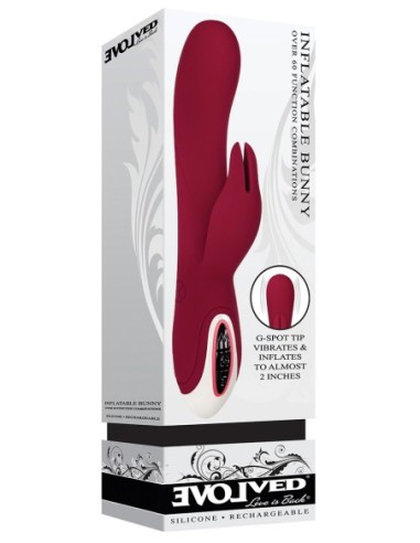 CONEJITO HINCHABLE EVOLUCIONADO ROJO