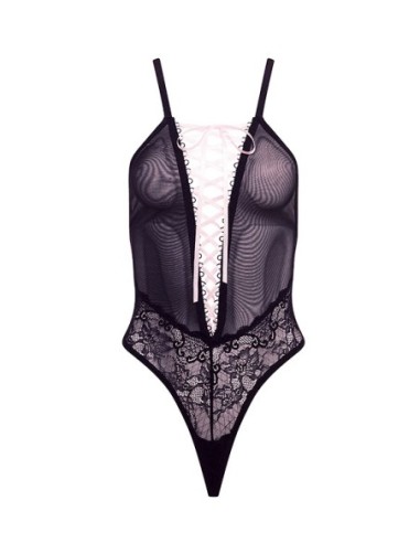 PELUCHE CON CORDONES BARELY BARE NEGRO