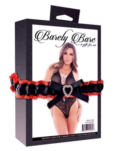 PELUCHE CON CORDONES BARELY BARE NEGRO