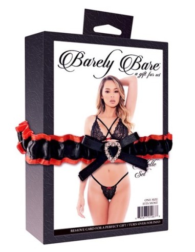 BARELY BARE CONJUNTO DE BRALETTE CON CORREA X...