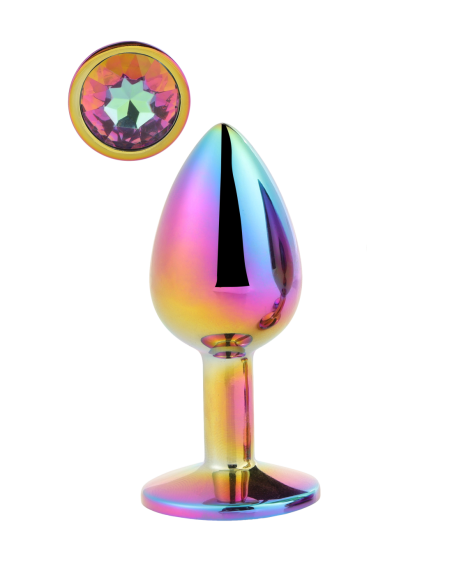 ENCHUFE AMOR RELUCIENTE MULTICOLOR PEQUEÑO