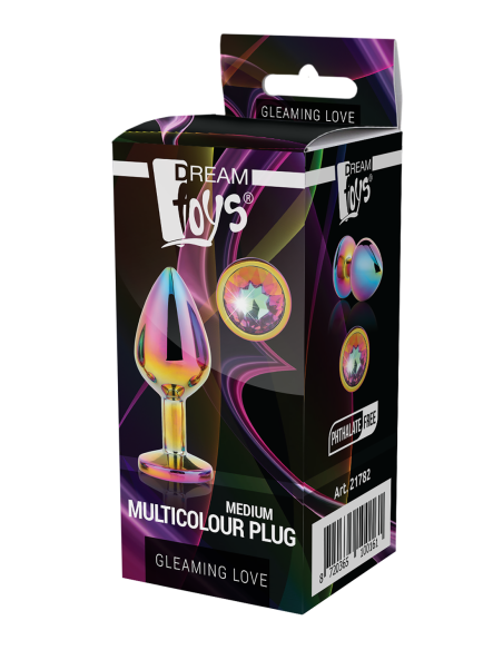 PLUG MEDIANO GLEAMING LOVE MULTICOLOR