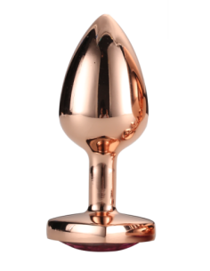 PLUG AMOR RELUCIENTE ORO ROSA PEQUEÑO 2