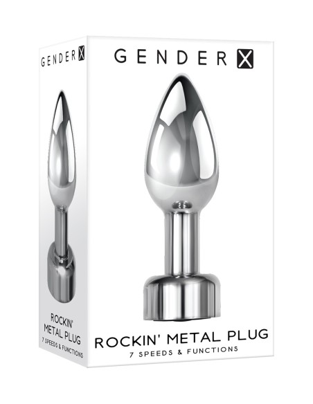 ENCHUFE DE METAL ROCKIN DE GÉNERO X