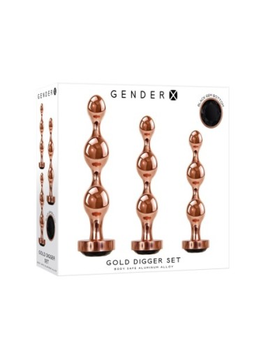 JUEGO DE EXCAVADORES DE ORO DE GÉNERO X