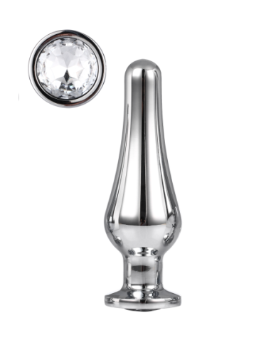 PLUG PLAZA BRILLANTE AMOR PLATA M