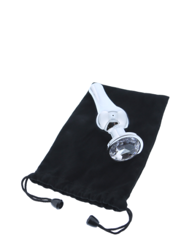 PLUG PLAZA BRILLANTE AMOR PLATA M