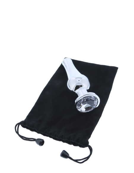 PLUG PLAZA BRILLANTE AMOR PLATA M