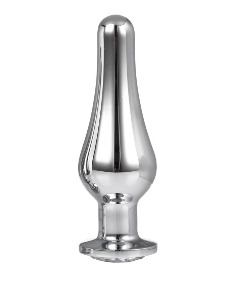 PLUG DE PLATA BRILLANTE AMOR L