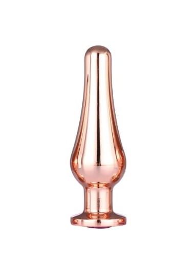 PLUG PLACER ORO ROSA BRILLANTE AMOR M